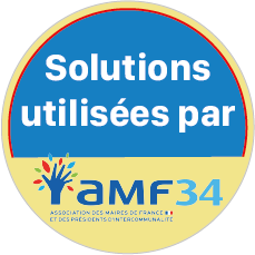 Comm'une Digitale partenaire officiel de l'AMF34